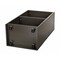 Adiroffice Wood Mobile Presentation Podium Lectern Stand with Shelves in Black ADI661-07-BLK-MK - alternate 3